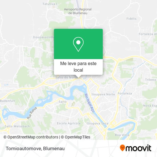 Tomioautomove mapa