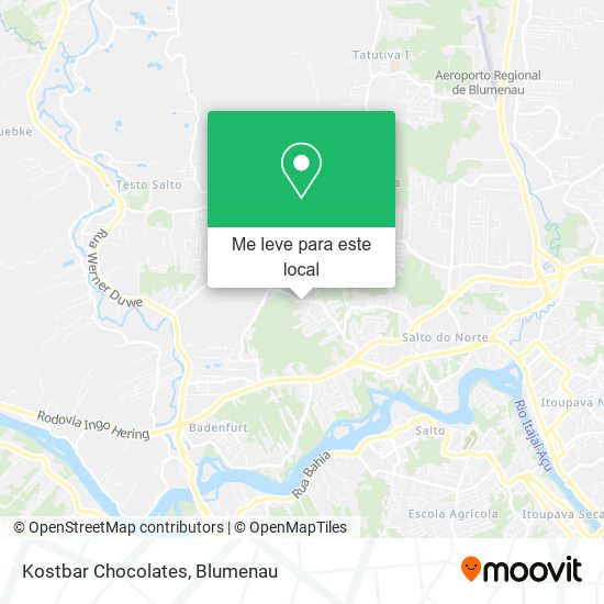 Kostbar Chocolates mapa