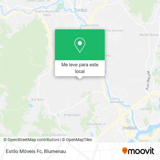 Estilo Móveis Fc mapa