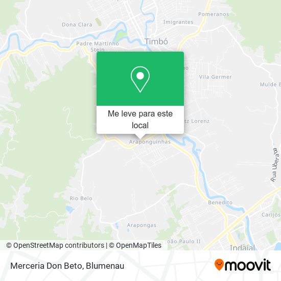Merceria Don Beto mapa