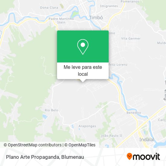 Plano Arte Propaganda mapa