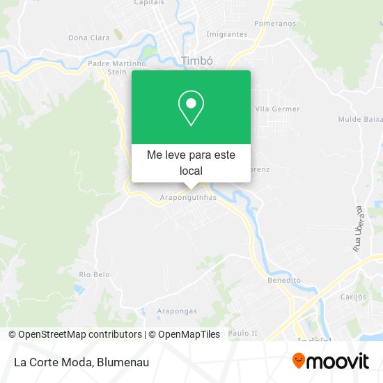 La Corte Moda mapa