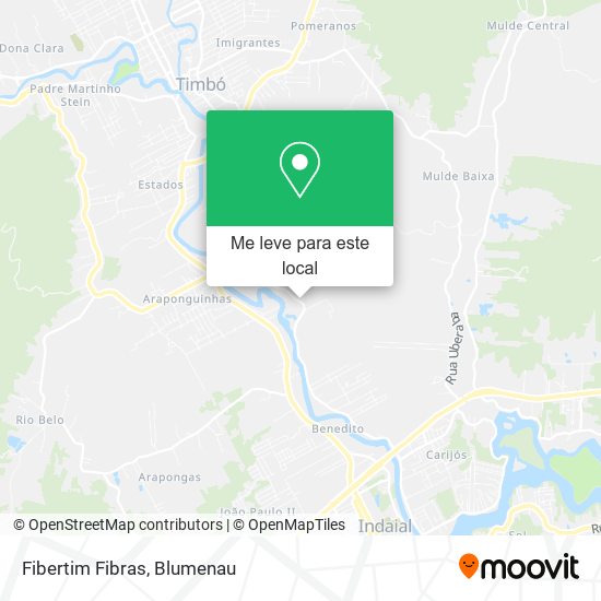 Fibertim Fibras mapa