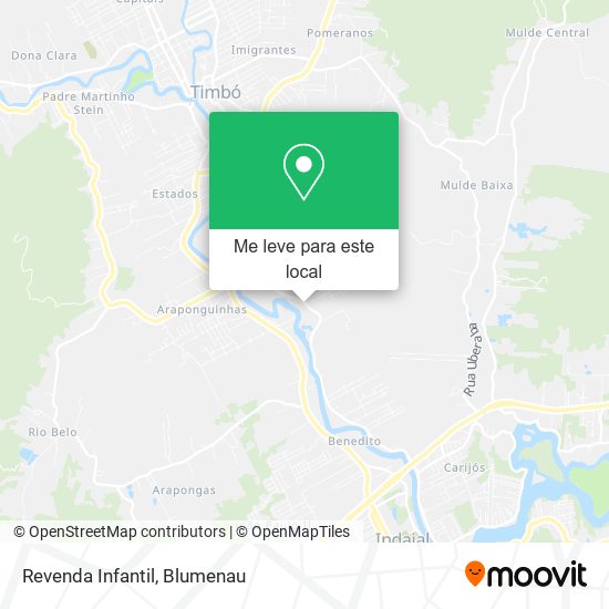 Revenda Infantil mapa