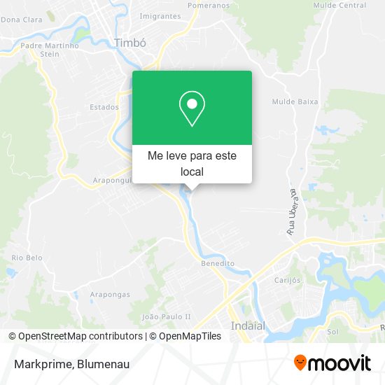 Markprime mapa