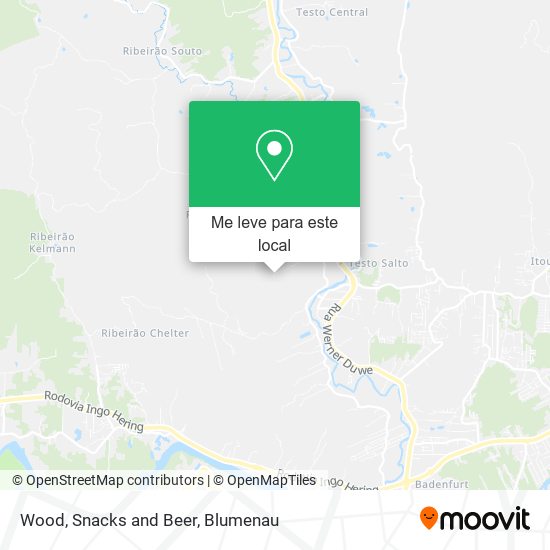 Wood, Snacks and Beer mapa