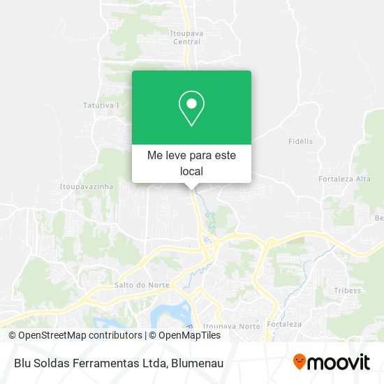 Blu Soldas Ferramentas Ltda mapa