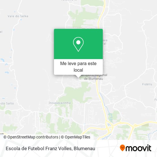 Escola de Futebol Franz Volles mapa