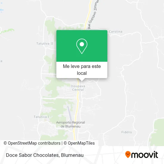 Doce Sabor Chocolates mapa