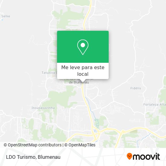 LDO Turismo mapa