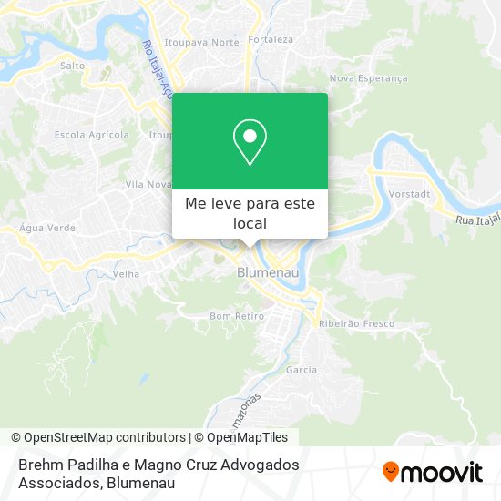 Brehm Padilha e Magno Cruz Advogados Associados mapa