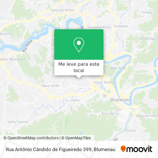 Rua Antônio Cândido de Figueiredo 399 mapa