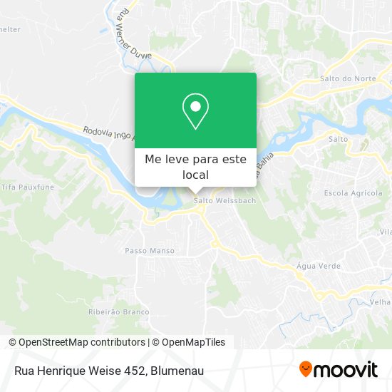 Rua Henrique Weise 452 mapa
