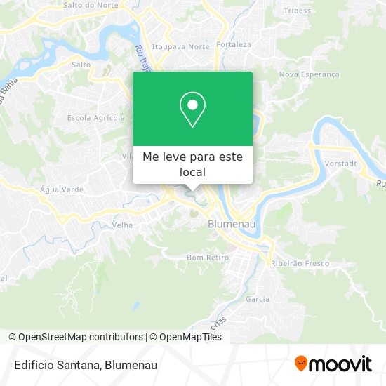 Edifício Santana mapa