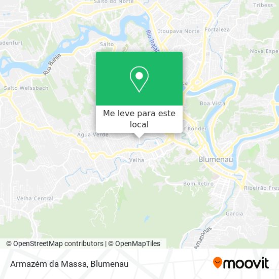 Armazém da Massa mapa