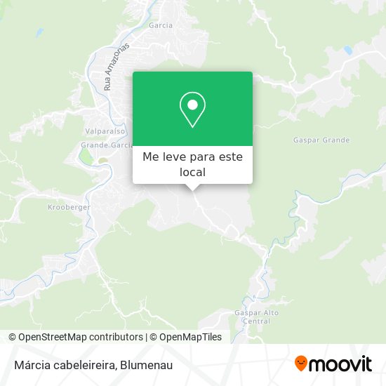 Márcia cabeleireira mapa