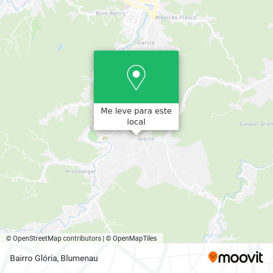 Bairro Glória mapa