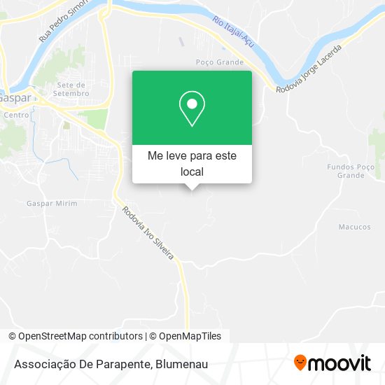 Associação De Parapente mapa