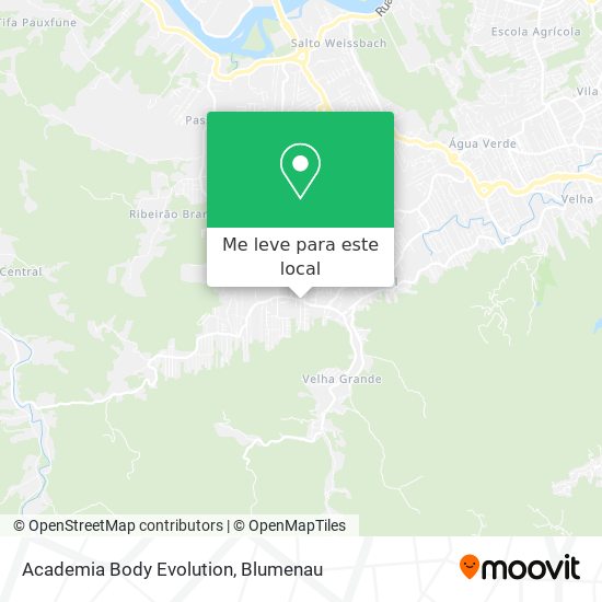 Academia Body Evolution mapa