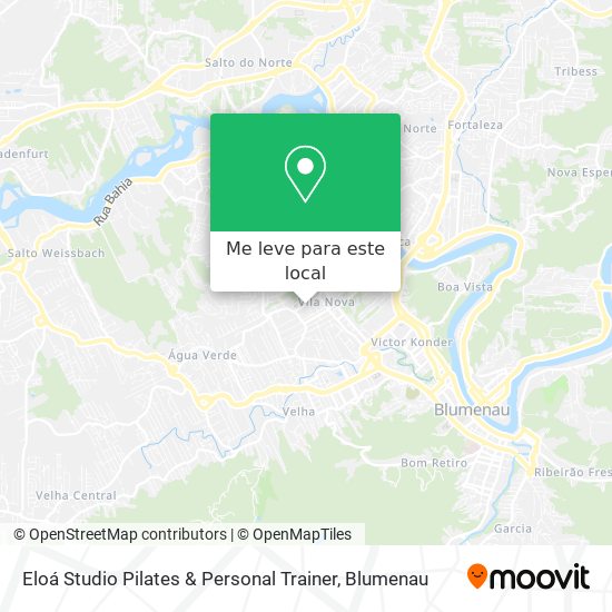 Eloá Studio Pilates & Personal Trainer mapa