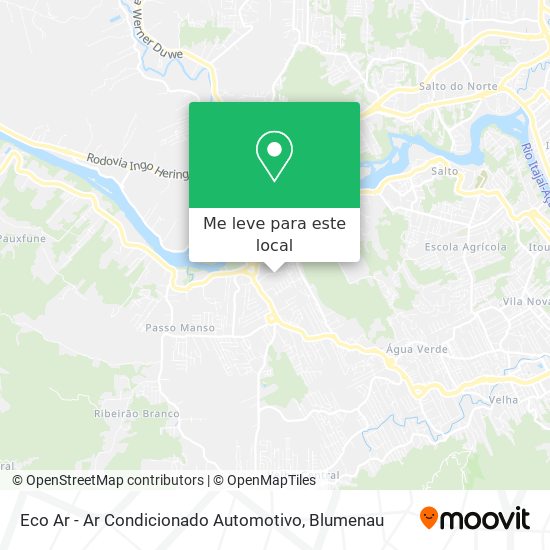 Eco Ar - Ar Condicionado Automotivo mapa