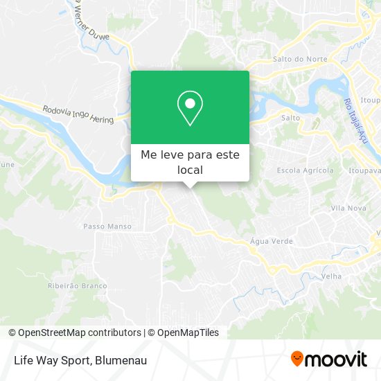 Life Way Sport mapa