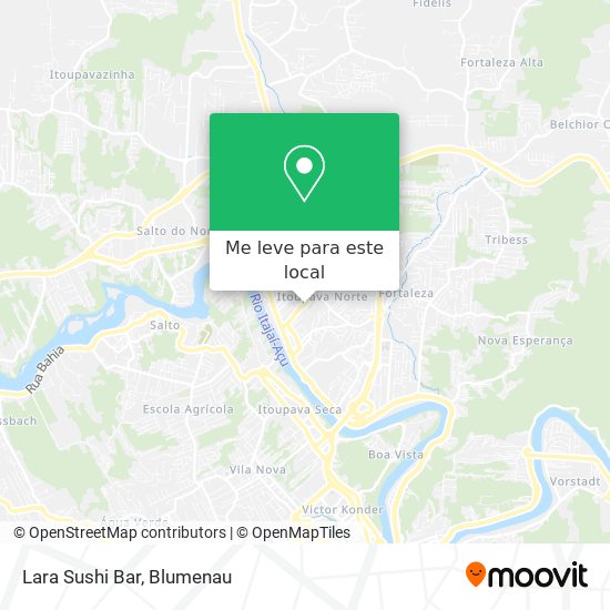 Lara Sushi Bar mapa