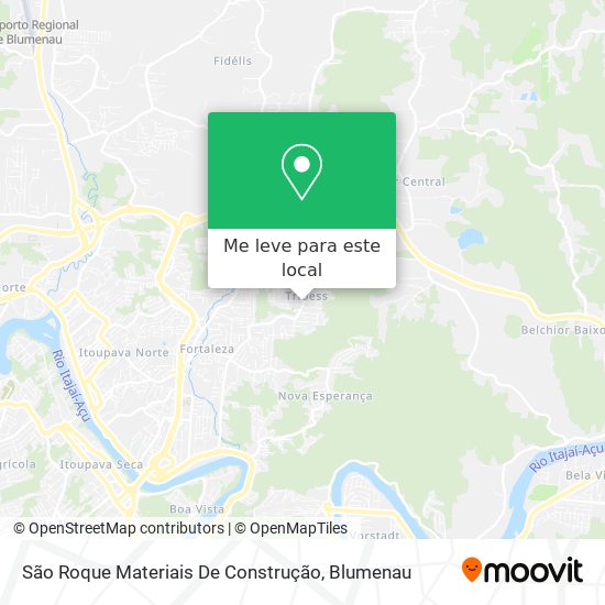 São Roque Materiais De Construção mapa