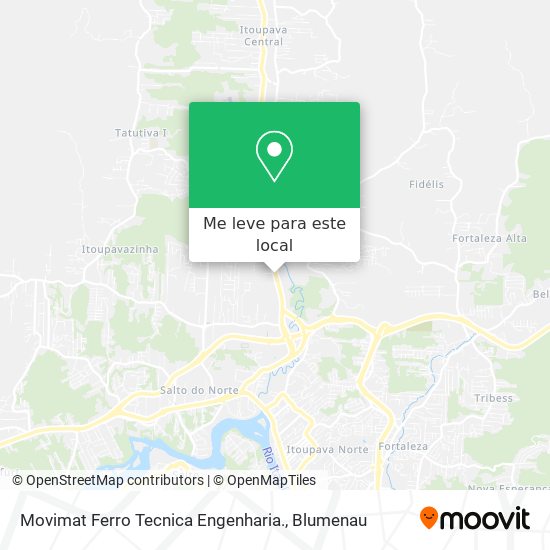 Movimat Ferro Tecnica Engenharia. mapa