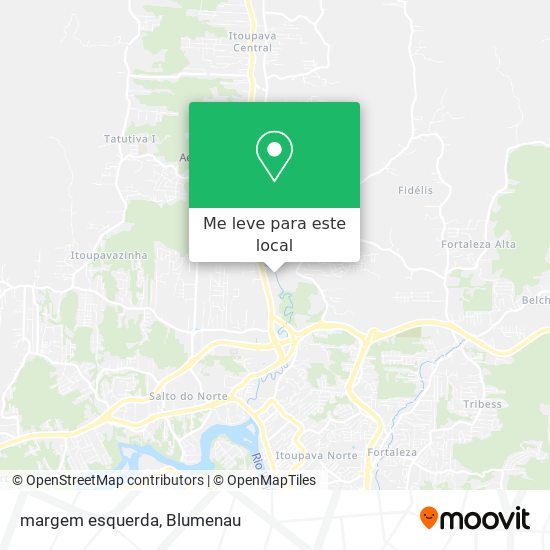 margem esquerda mapa