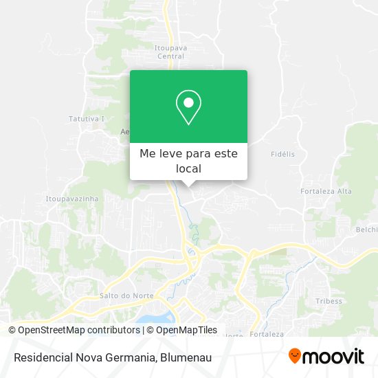 Residencial Nova Germania mapa