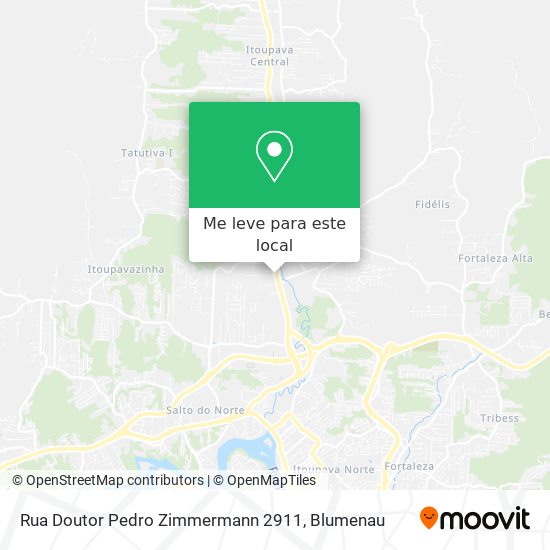 Rua Doutor Pedro Zimmermann 2911 mapa