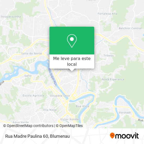 Rua Madre Paulina 60 mapa