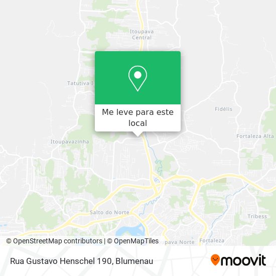 Rua Gustavo Henschel 190 mapa