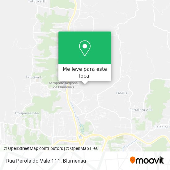 Rua Pérola do Vale 111 mapa