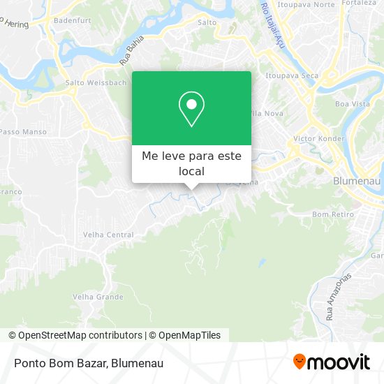 Ponto Bom Bazar mapa