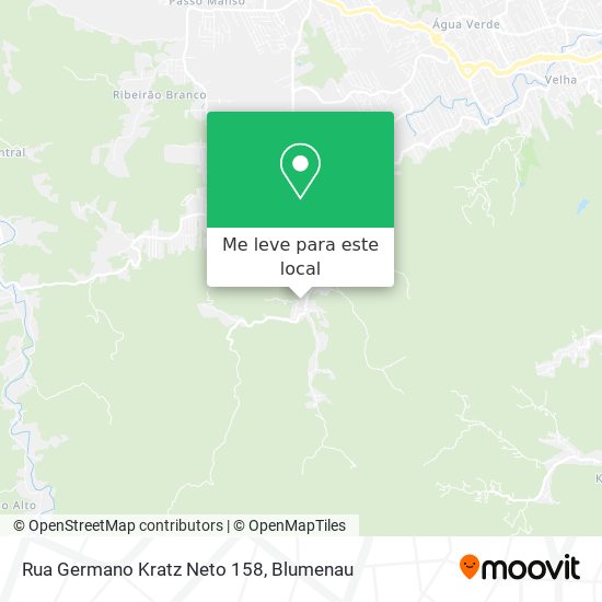 Rua Germano Kratz Neto 158 mapa