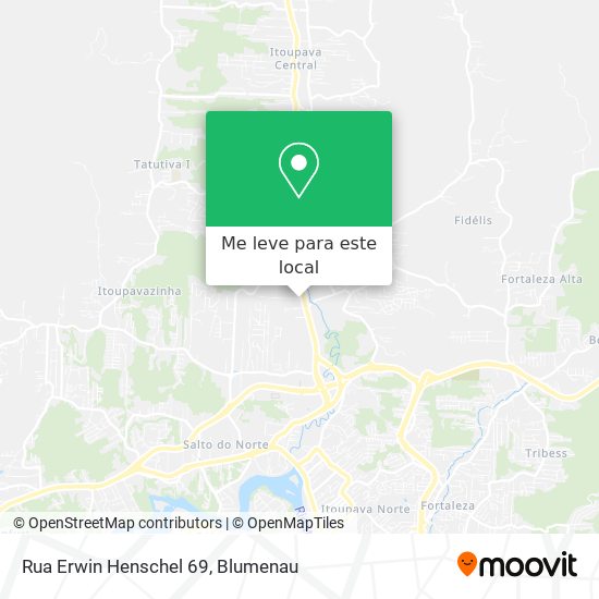 Rua Erwin Henschel 69 mapa