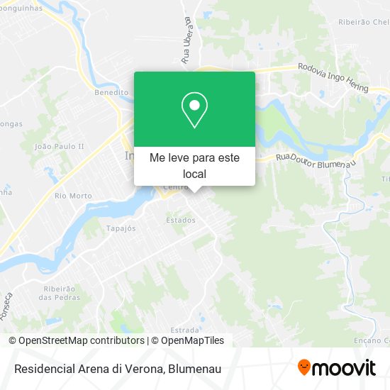 Residencial Arena di Verona mapa