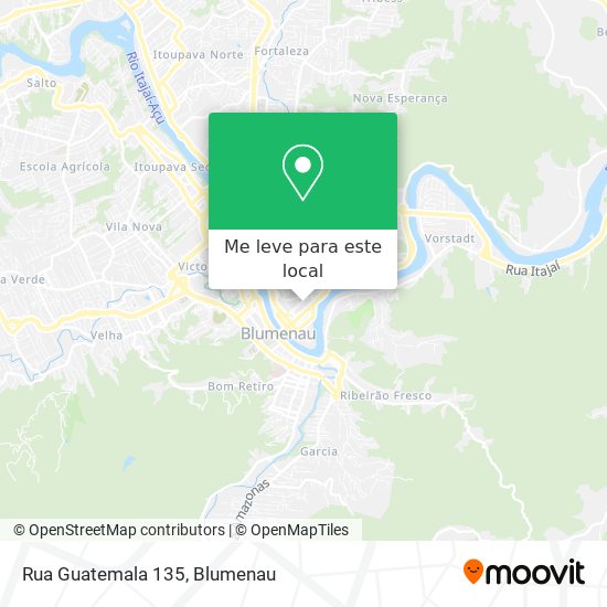 Rua Guatemala 135 mapa