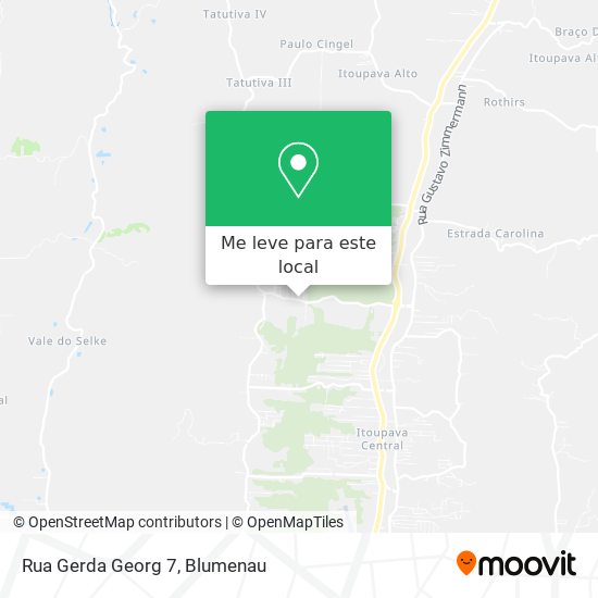 Rua Gerda Georg 7 mapa