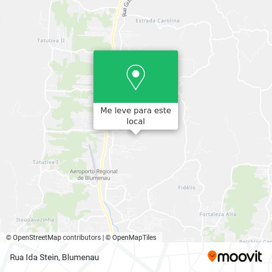 Rua Ida Stein mapa