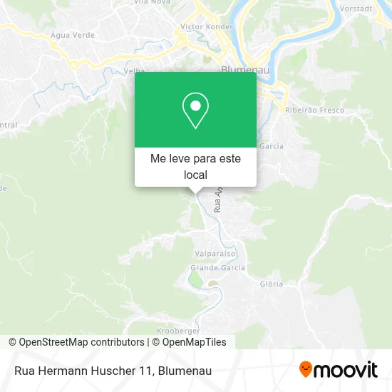 Rua Hermann Huscher 11 mapa