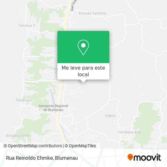 Rua Reinoldo Ehmke mapa