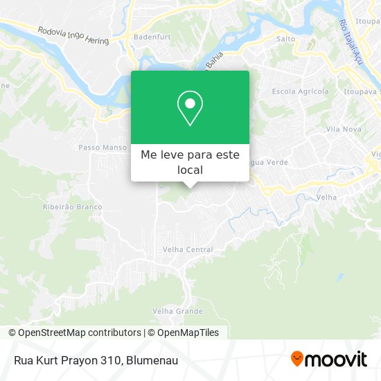 Rua Kurt Prayon 310 mapa
