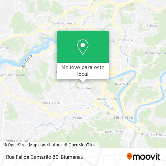 Rua Felipe Camarão 80 mapa
