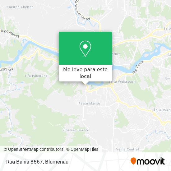 Rua Bahia 8567 mapa