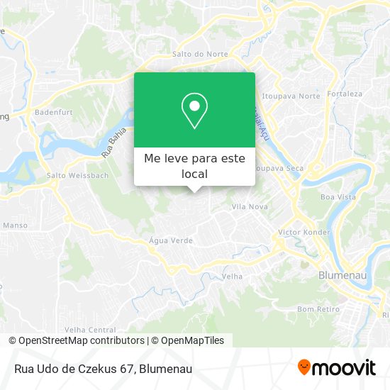 Rua Udo de Czekus 67 mapa