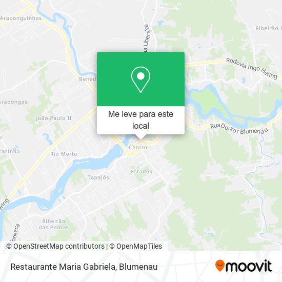 Restaurante Maria Gabriela mapa