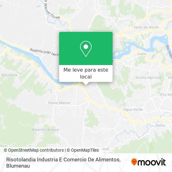 Risotolandia Industria E Comercio De Alimentos mapa